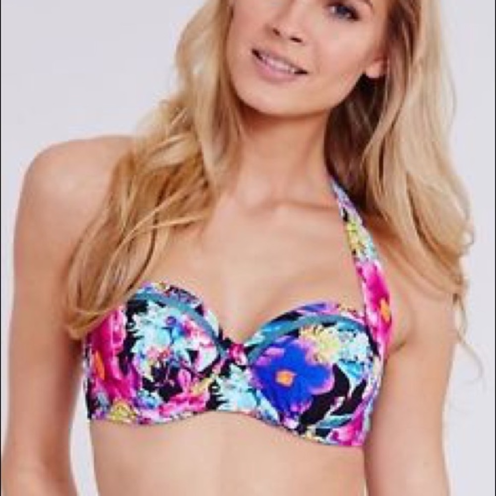 Floral Seafolly Paradiso swim top US size 12